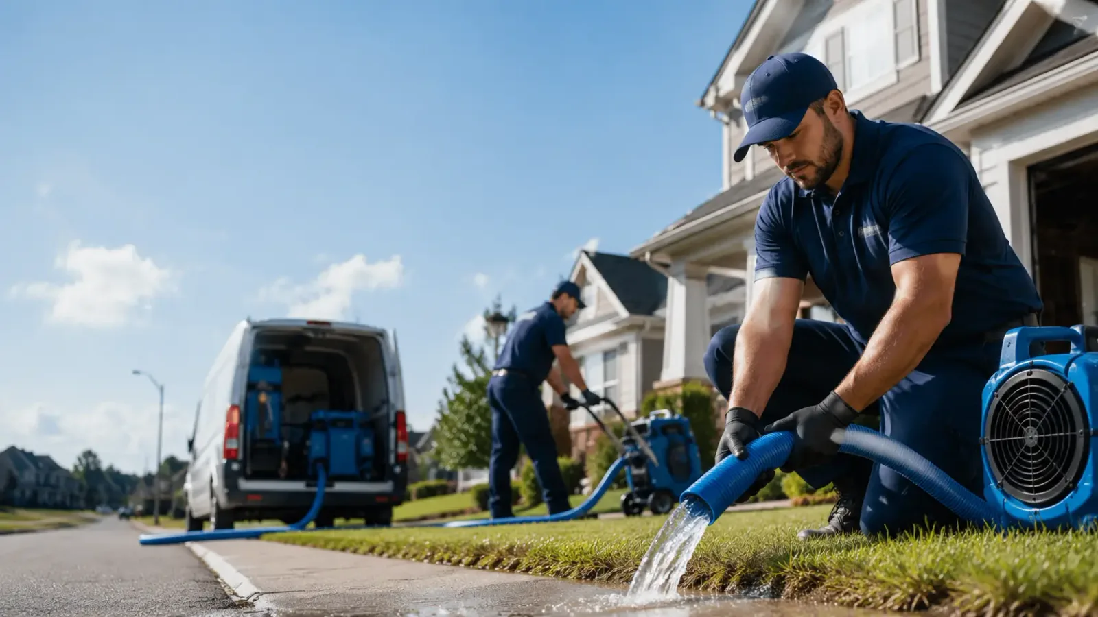 Flood Damage Restoration in Bucks, AL
